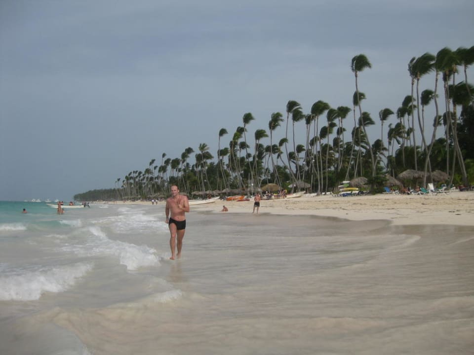 Strand vom Meer aus Grand Palladium Select Bávaro Resort & Spa