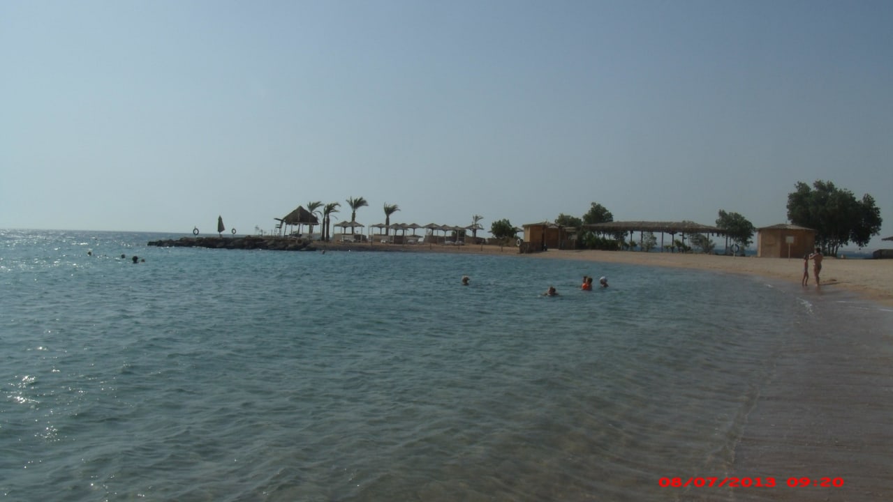 Eigener Hotelstrand Hotel Mercure Hurghada