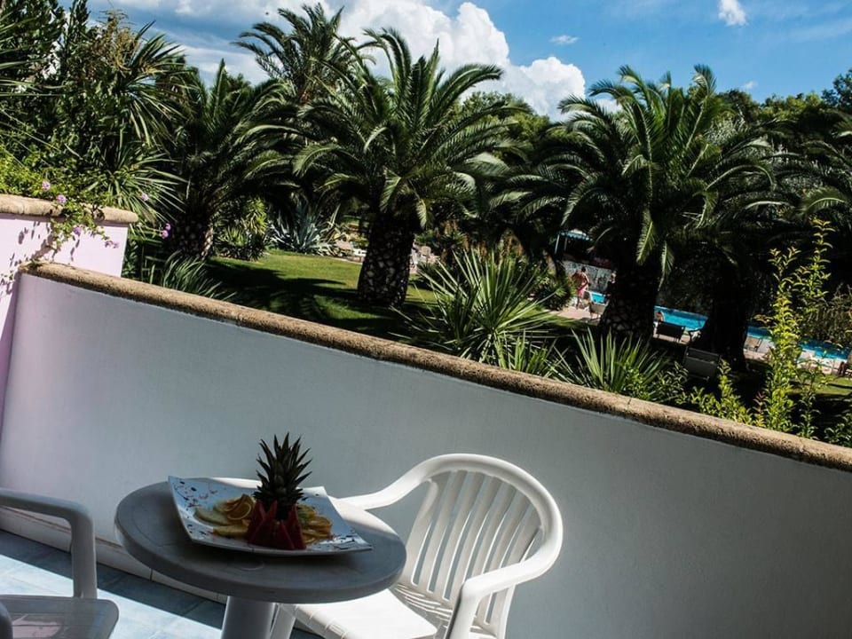 Vista balcone Hotel Giardini D'Oriente