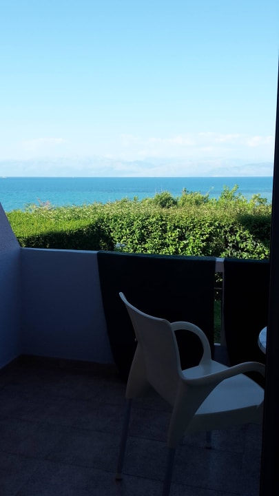 Balkon  Ibiscus Hotel Corfu