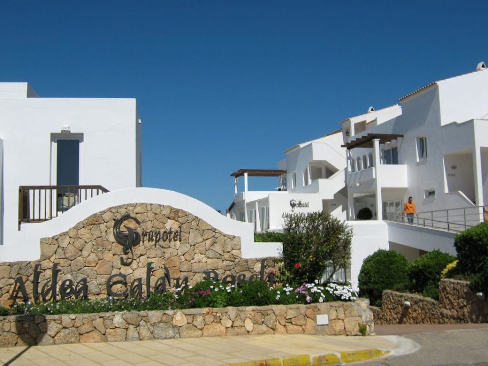 Hotelzufahrt Grupotel Aldea Cala'n Bosch