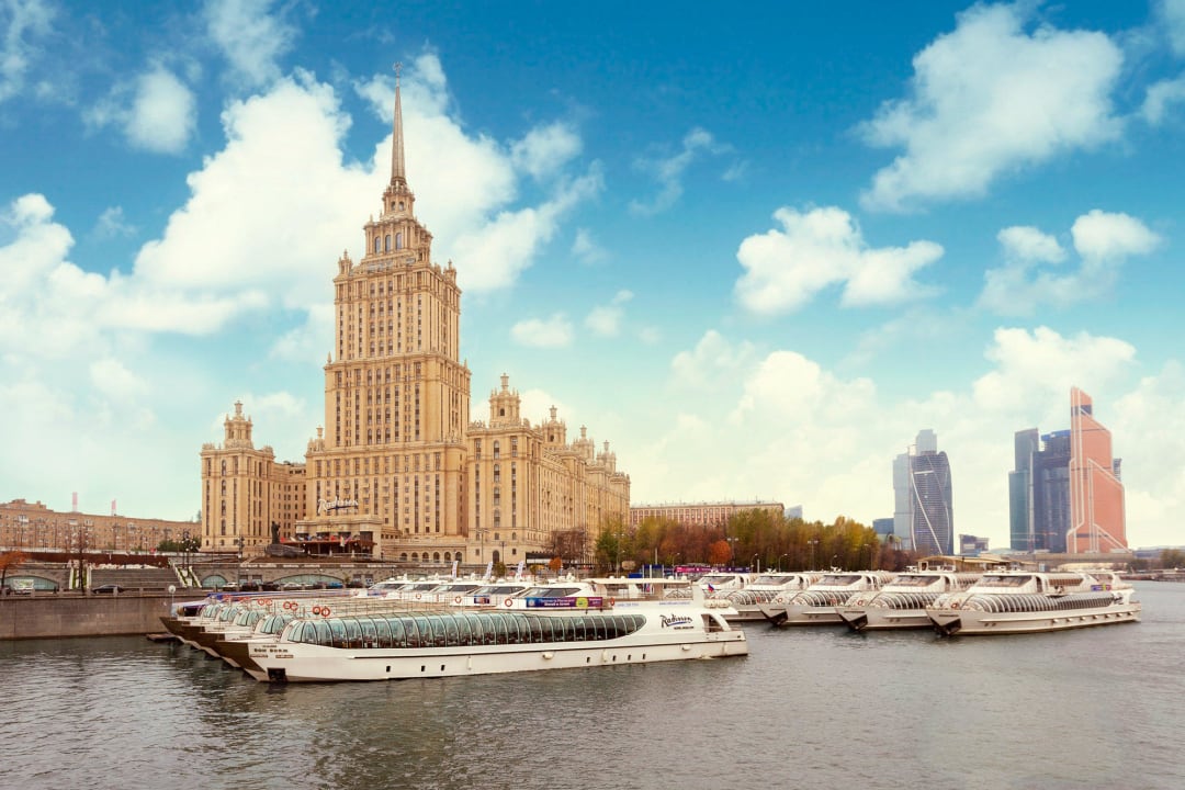 Radisson Royal Hotel, Moscow and own flotilla Radisson Collection Hotel Moscow
