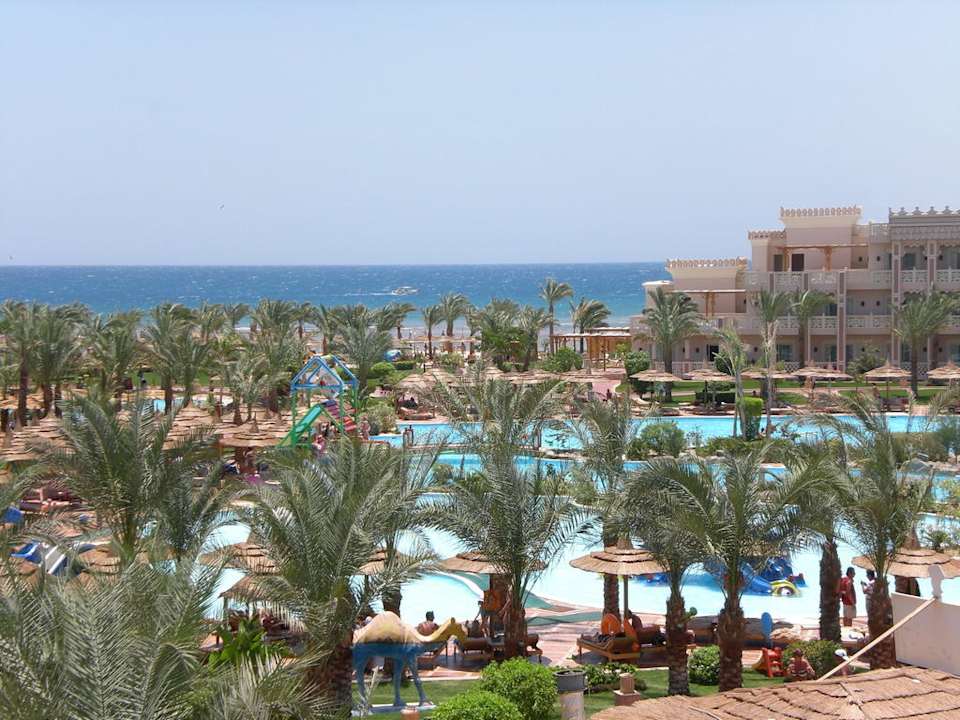 Blick vom Zimmer 3347 Pickalbatros Palace Resort