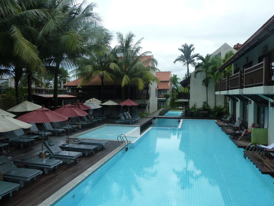 Blick vom Eingangsbereich Khaolak Oriental Resort - Adults only