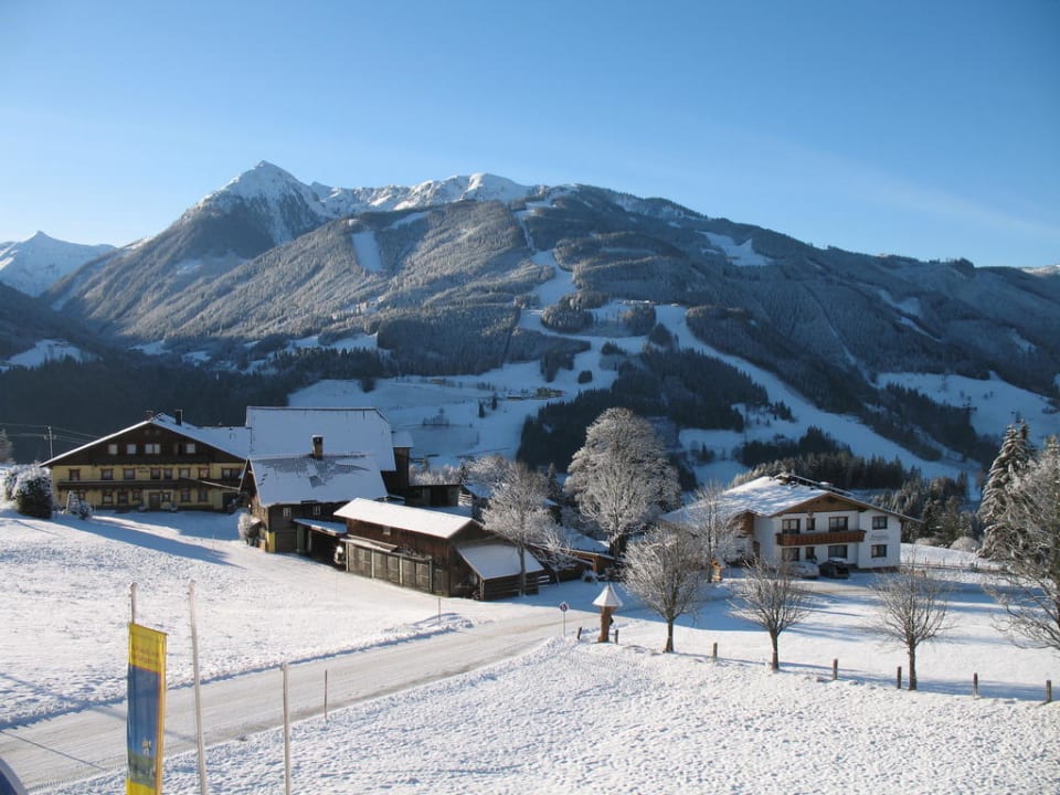 Blick zur Reiteralm Premium Wanderhotel Steirerhof