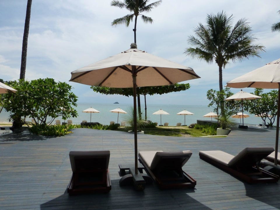 Mit Blick zum Strand/Meer Hotel Mercure Koh Chang Hideaway