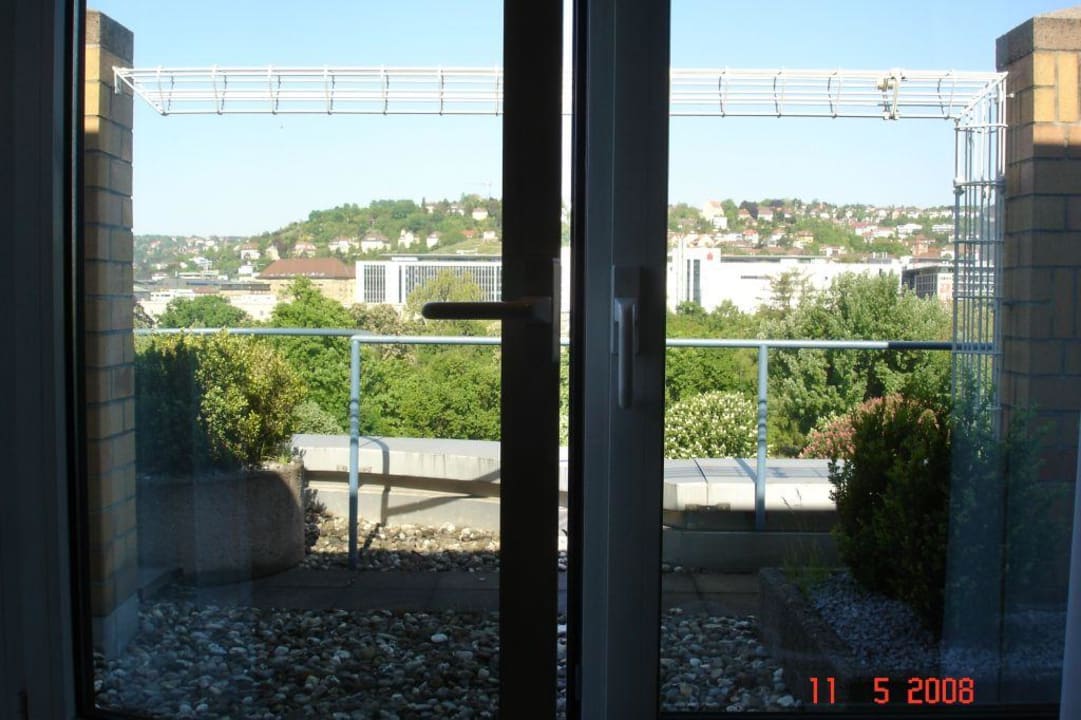 Blick aus dem Zimmer, 5 .Stock Le Méridien Stuttgart