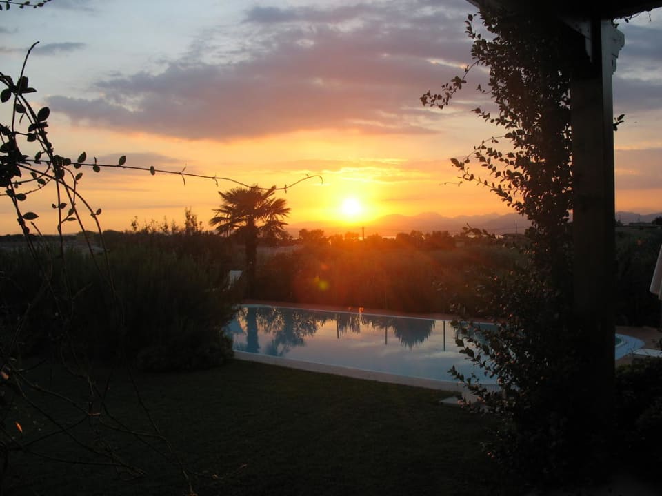 Sunset at Soleluna Agriturismo B&B Soleluna