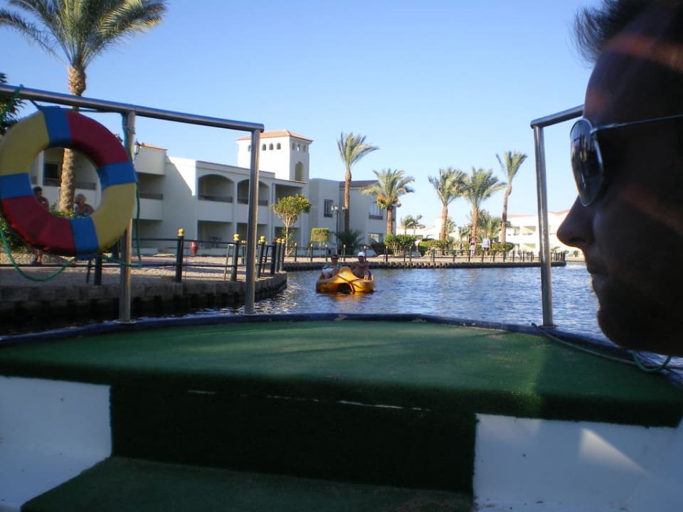 Fahrt mit dem Taxiboot Pickalbatros Dana Beach Resort - Hurghada