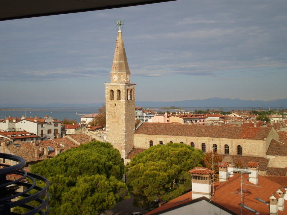 Blick vom Balkon Hotel Fonzari