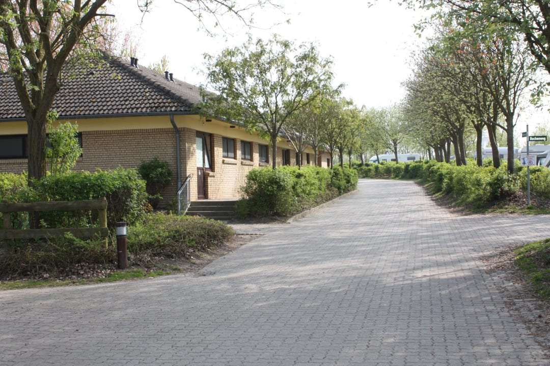 Eines der vielen Waschhäuser Camping- und Ferienpark Wulfener Hals