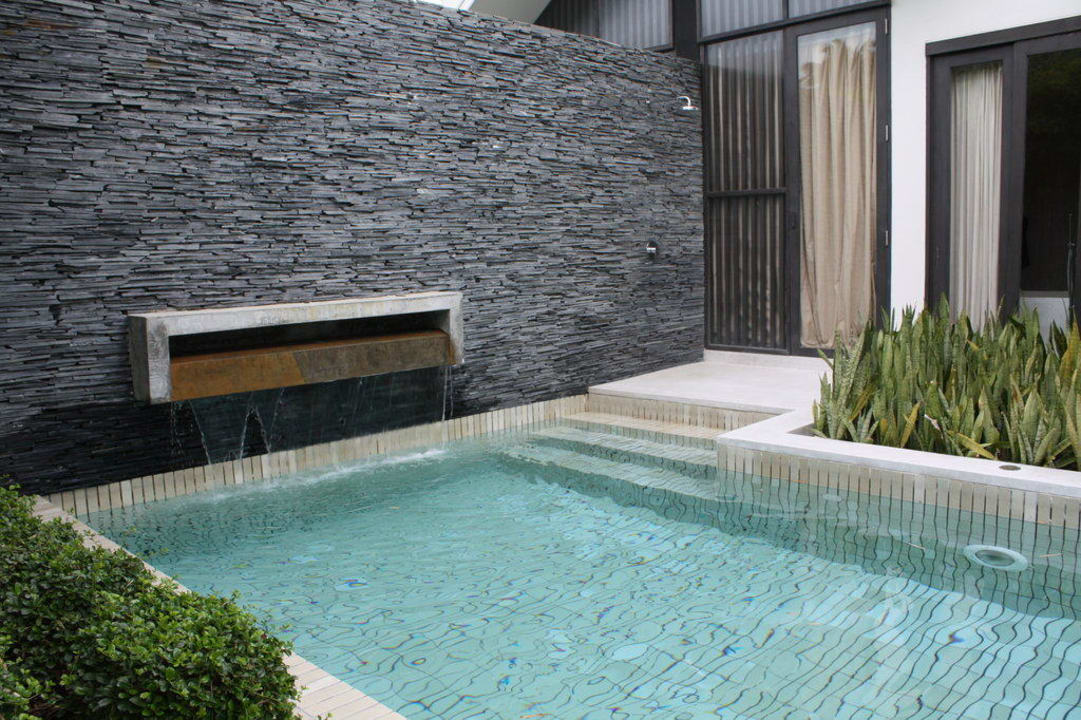 Privater Pool vor dem Schlafzimmerfenster Tolani Resort Koh Samui