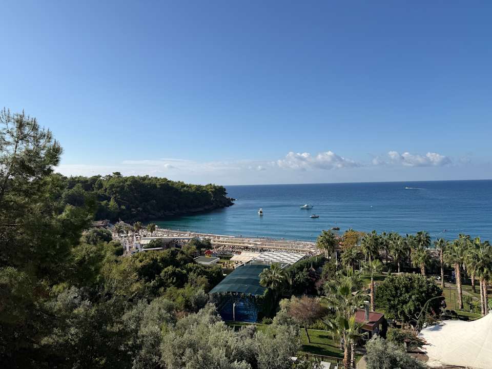 Ausblick Justiniano Deluxe Resort