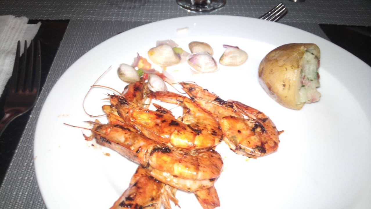 Garnelen im Le Marche Restaurant  Pickalbatros Dana Beach Resort - Hurghada