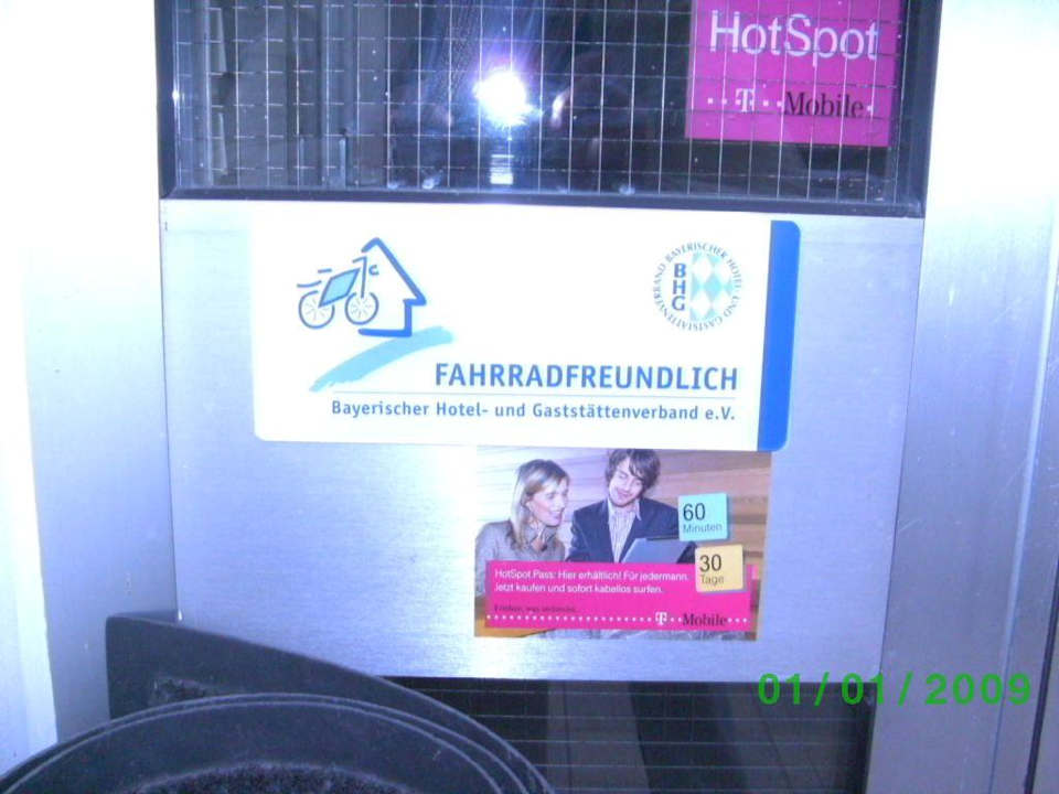 Fahrradfreundliches Hotel - Auszeichnung Hotel Apollo