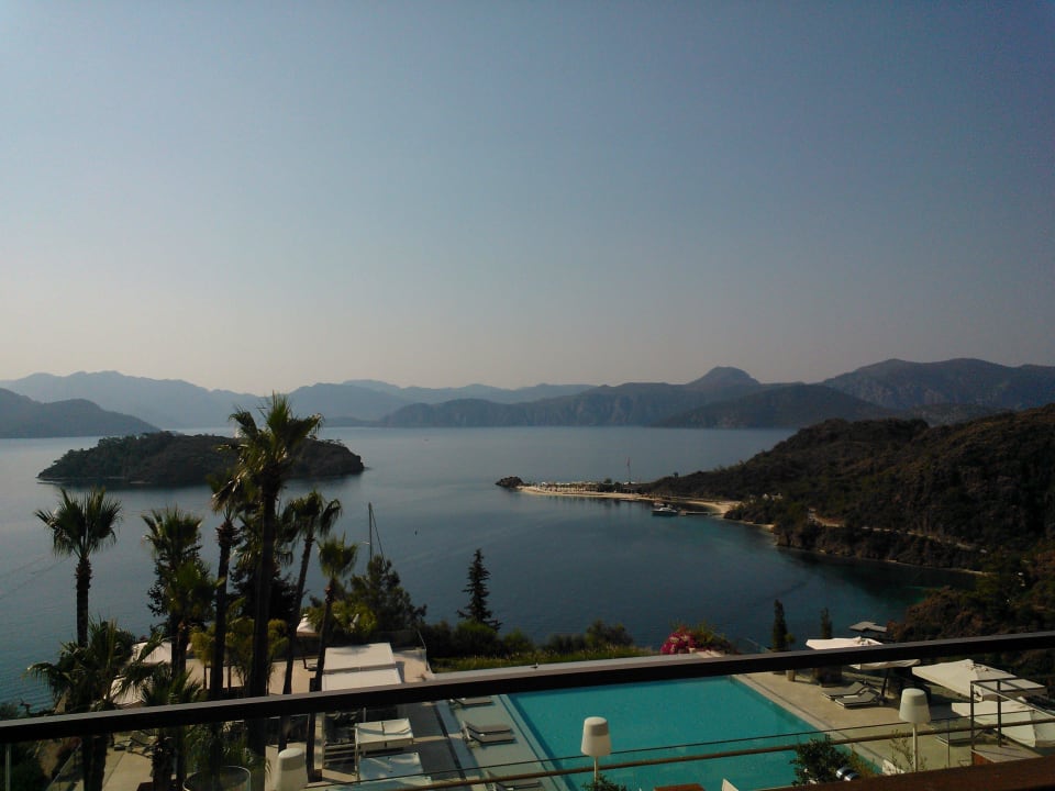 Der Blick beim Frühstücken! D Maris Bay