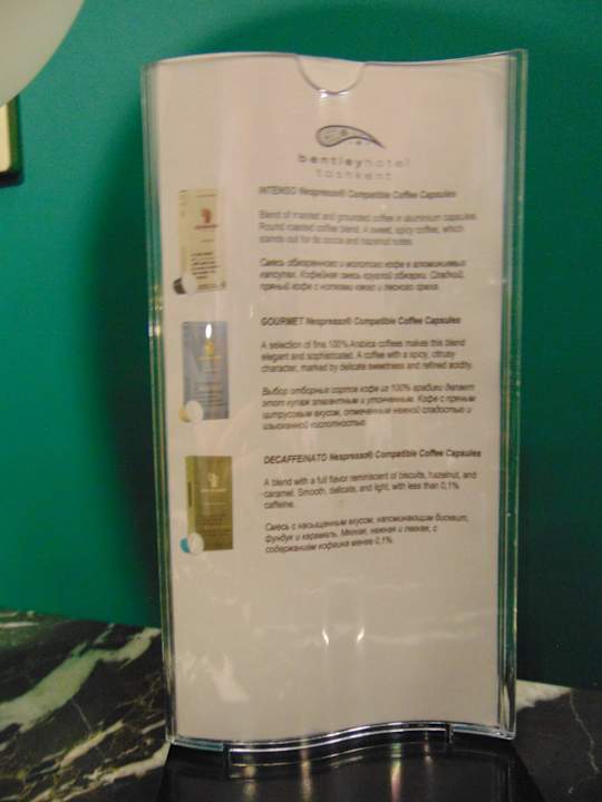 Zimmer Bentley Hotel Tashkent