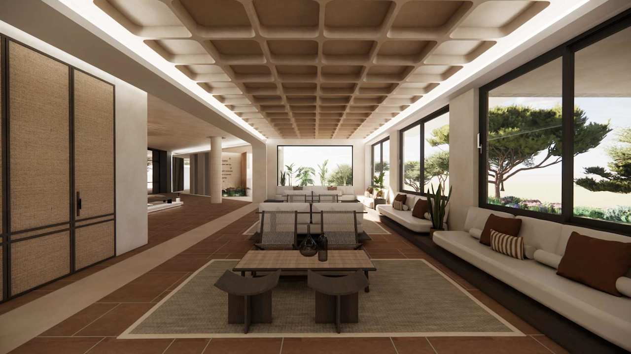 Lobby Hotel Kouros Palace