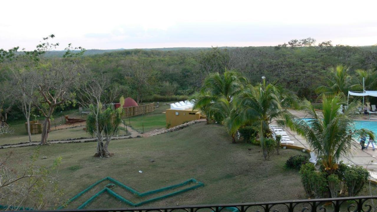 Gartenanlage Uxmal Resort Maya