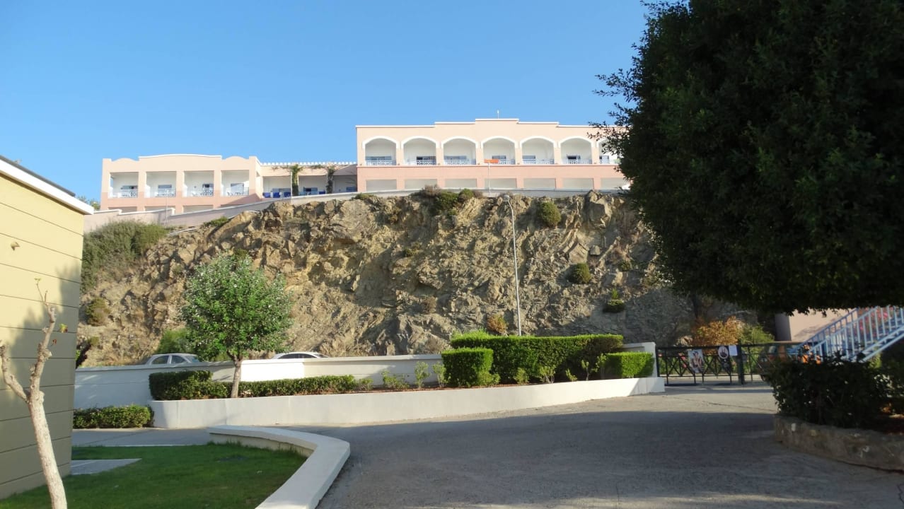 Droga z plaży Mitsis Rodos Village