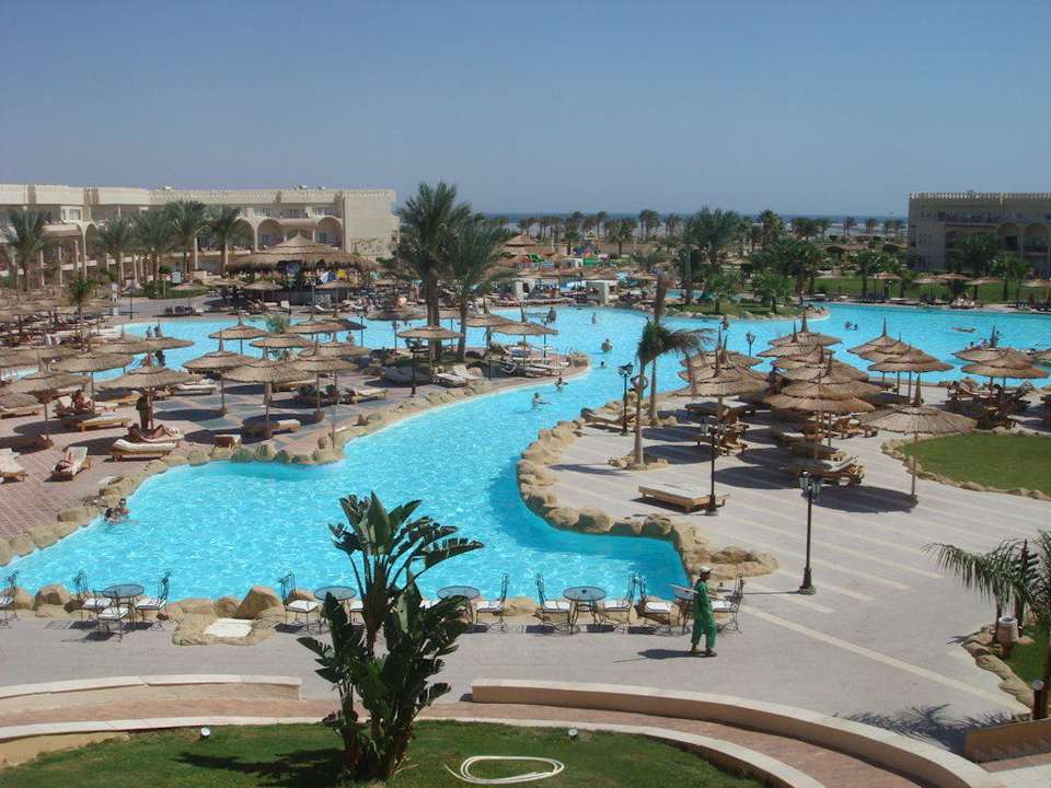 Von Rezeption aus gesehen Pickalbatros Royal Moderna Resort-Sharm El Sheikh