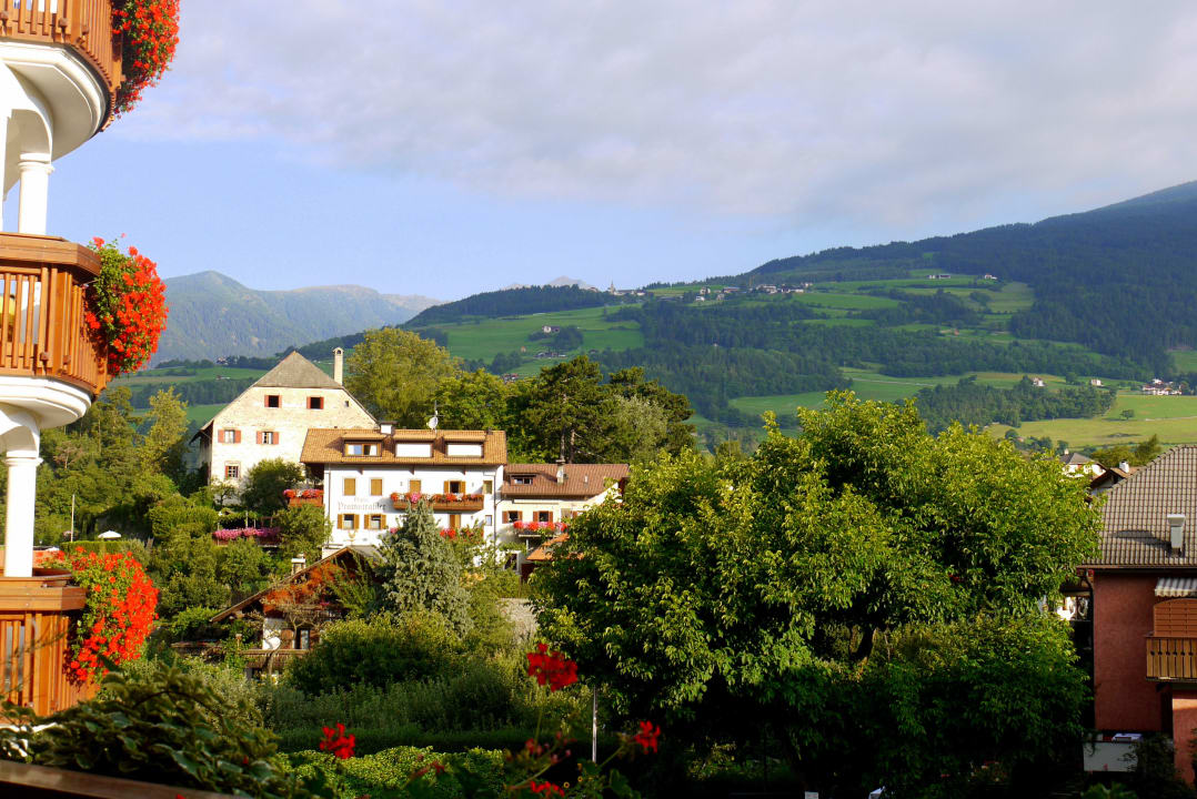 Blick vom Balkon Nr. 21 Hotel zur Sonne