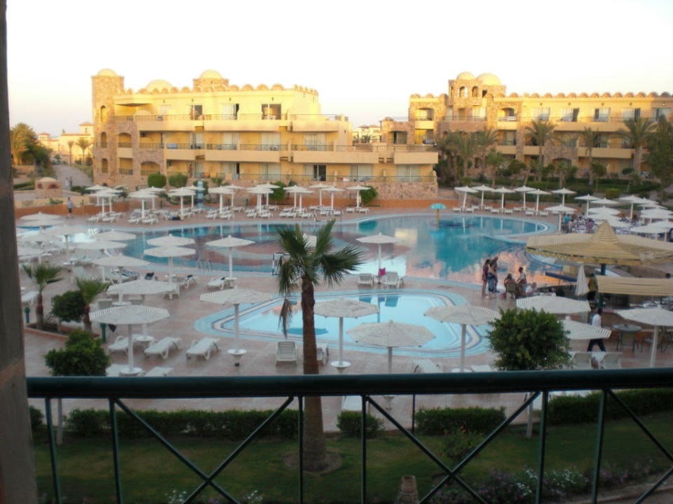 Blick von der Terrasse Utopia Beach Club