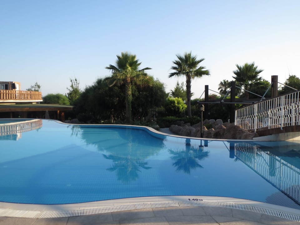 Ausblik von Balkon Adalya Resort & Spa - Adults Only