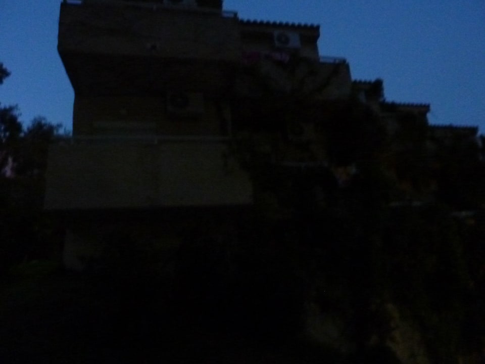 Widok od strony plazy Hotel Panas