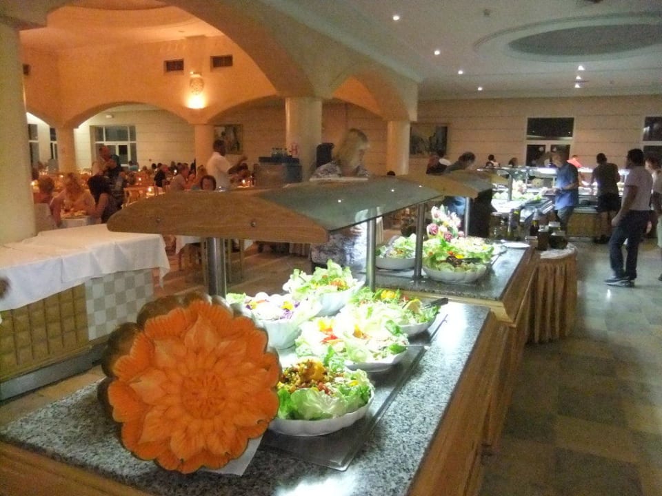 Ausschnitt Salatbar Hotel El Mouradi Djerba Menzel