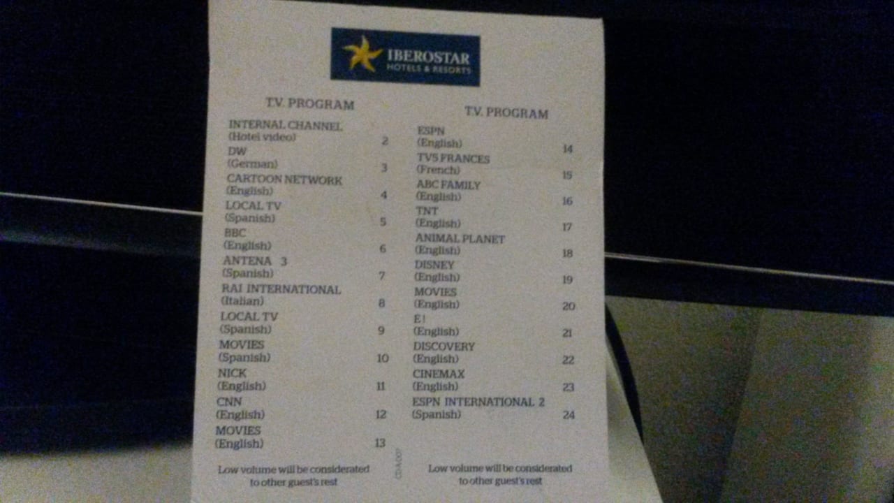 TV Sender Iberostar Waves Costa Dorada