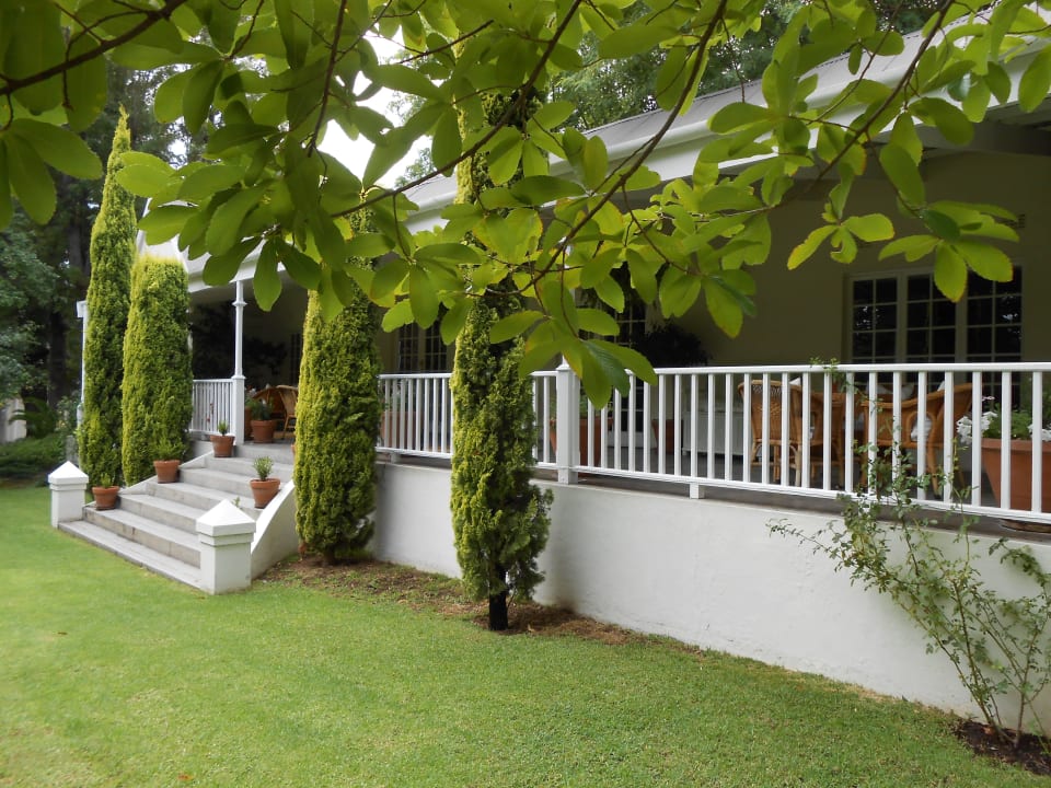 Terrasse der Lounge Hotel Rosenhof Country House