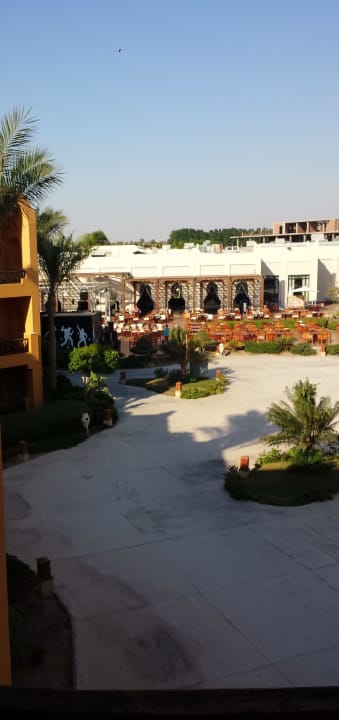 Unser Blick vom Balkon Stella Beach Resort & Spa Makadi Bay