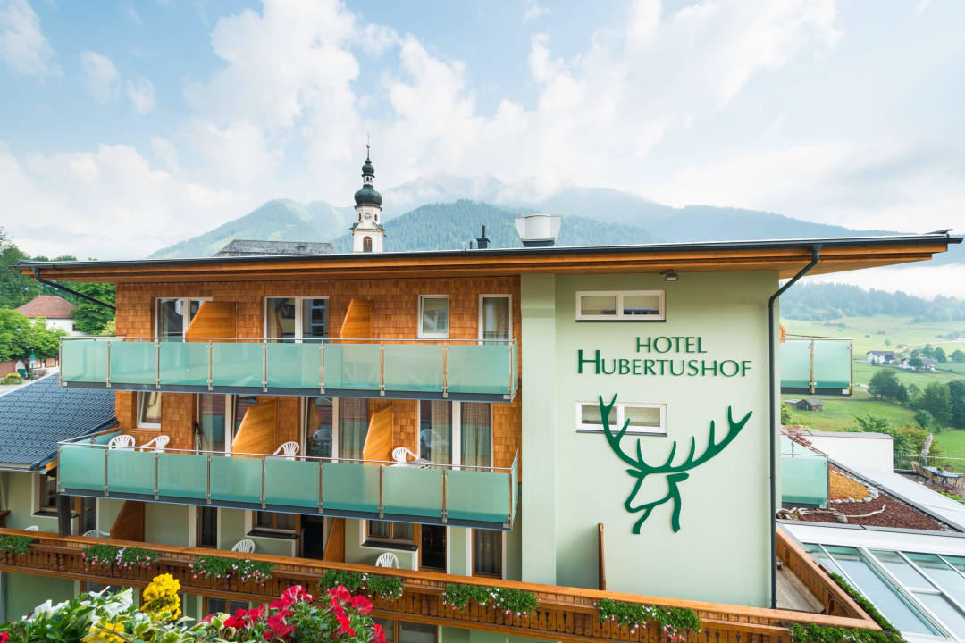 Aussenansicht Sommer Hotel Hubertushof