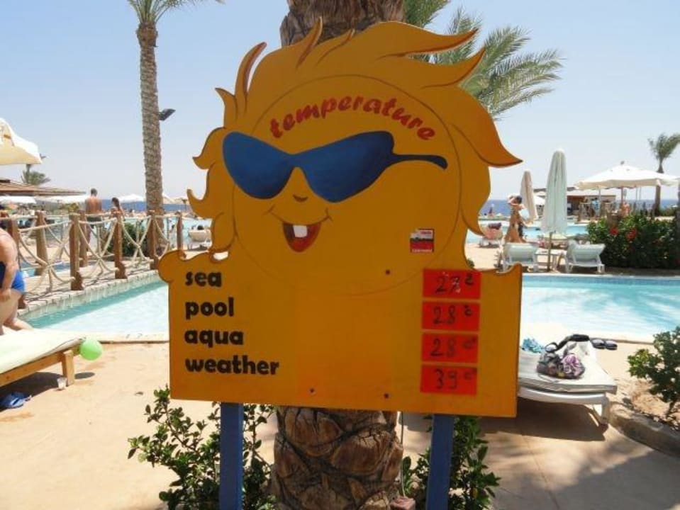 Temperatura Rehana Royal Beach Resort Aqua Park & Spa