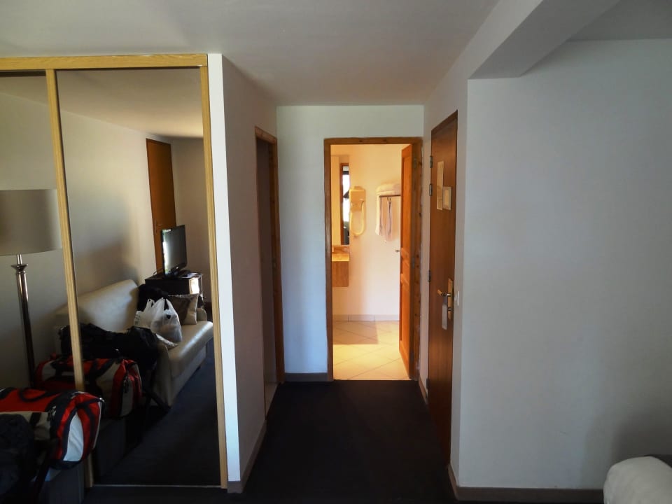 Richtung Badezimmer HOTEL RESTAURANT SPA MANGIO FANGO