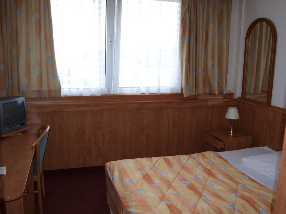 Blick in das Zimmer Hotel Olympik