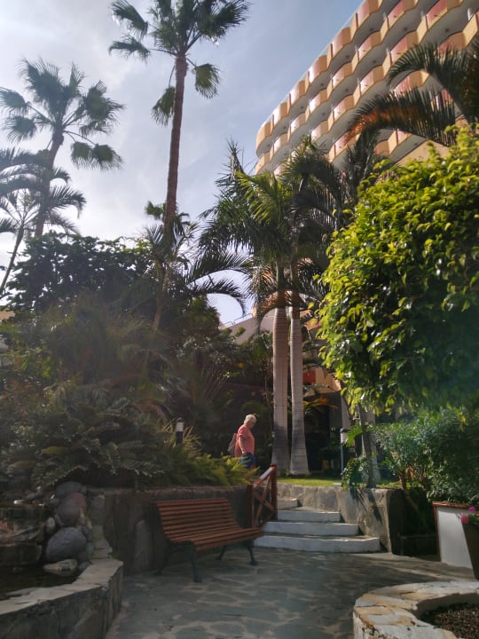 Gartenanlage allsun Hotel Lucana