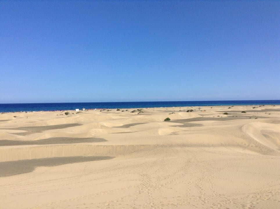 Blick auf die Dünen von Maspalomas Sahara Beach Club