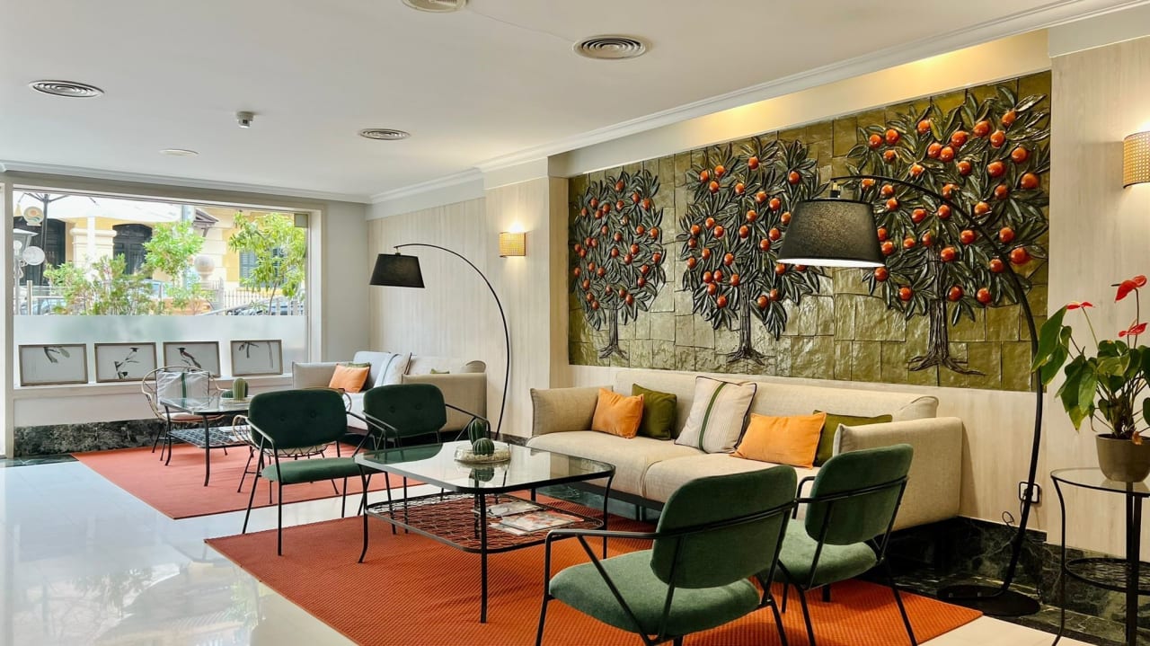 Lobby Hotel Soho Boutique Los Naranjos