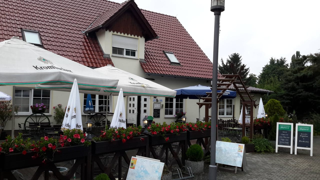 Das Haus in den Morgenstunden Hotel Hafeneck