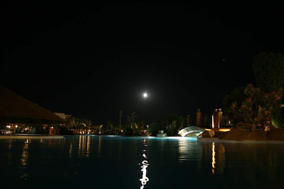Pool am Abend Pickalbatros Palace Resort