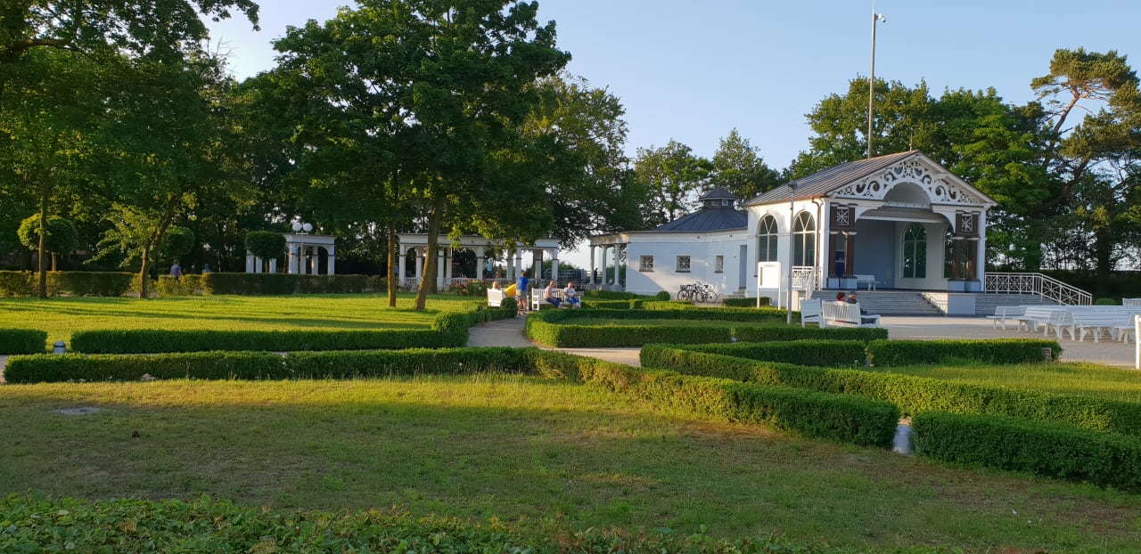 Gartenanlage Seehotel Großherzog von Mecklenburg