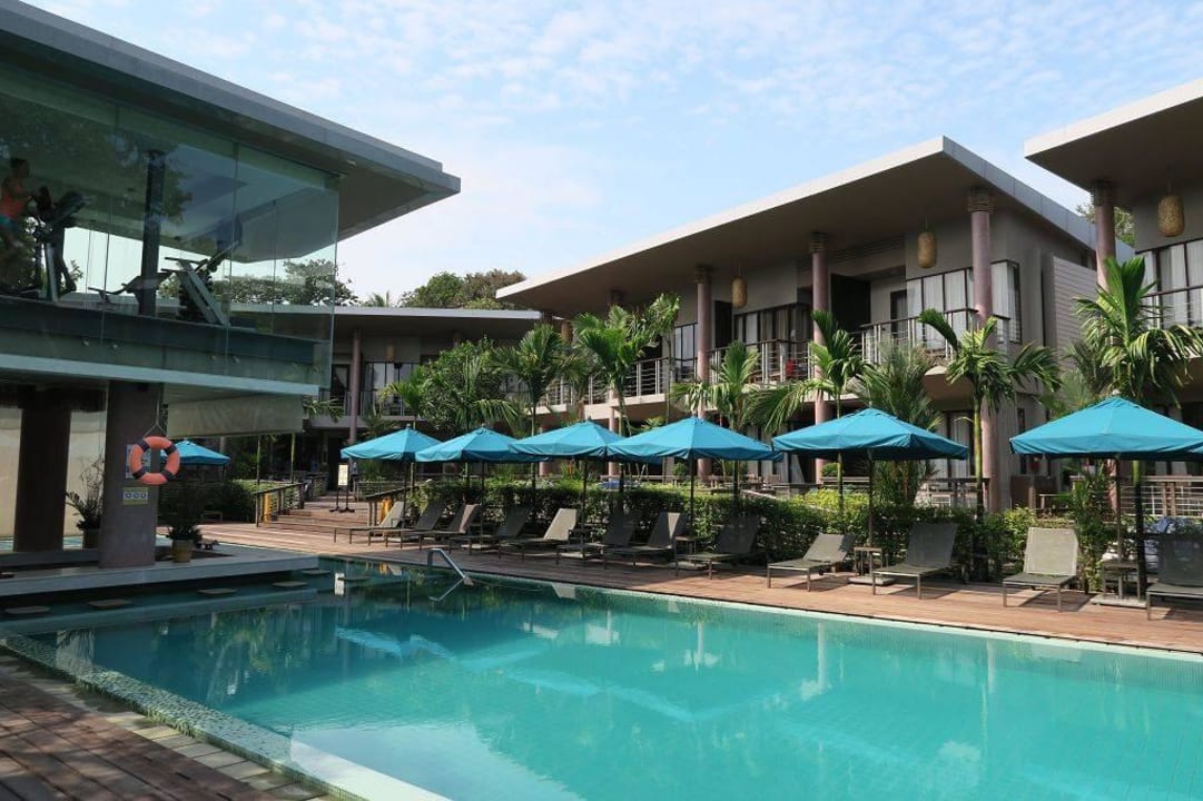 Pool und Überbau Fitness Sai Kaew Beach Resort