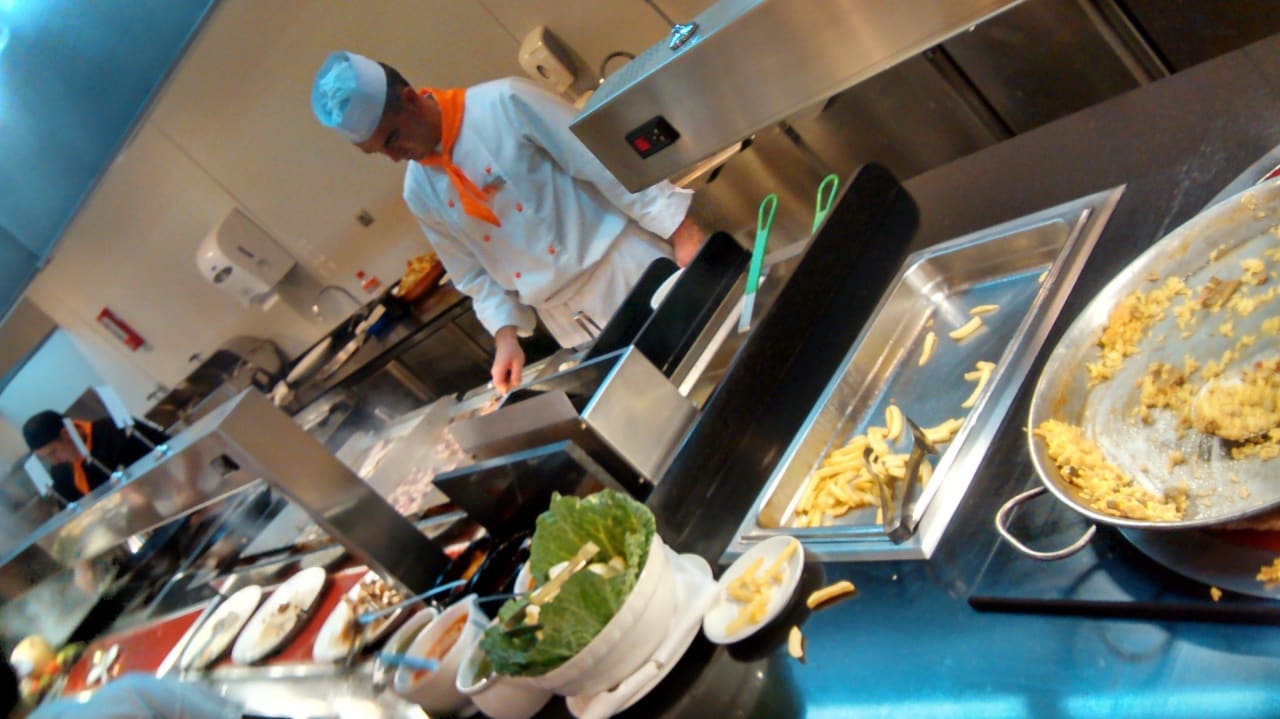 Einer der Köche... Hipotels Mediterraneo Club