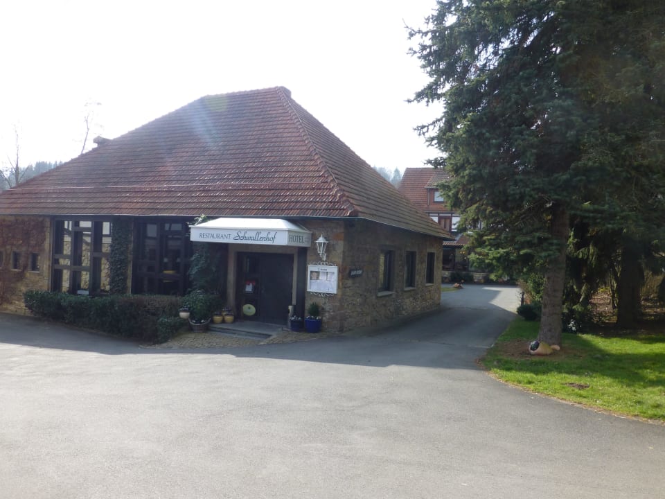 Außenansicht Restaurant Landhotel Der Schwallenhof