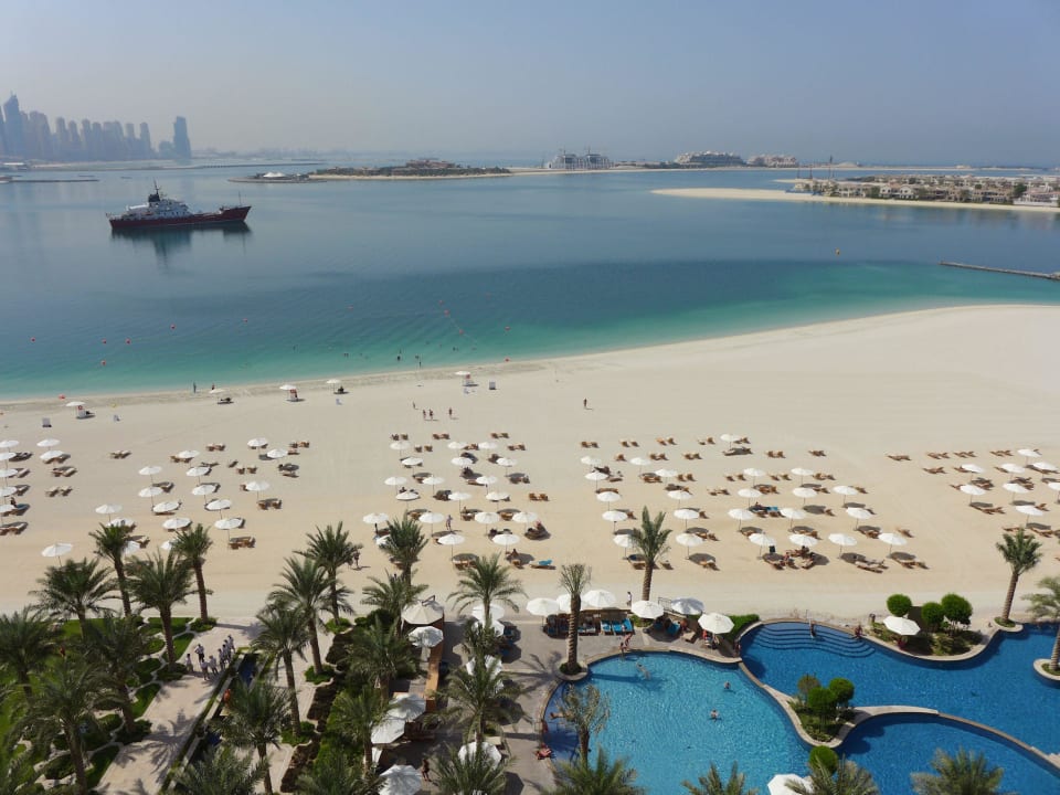 Ausblick vom Balkon Fairmont The Palm