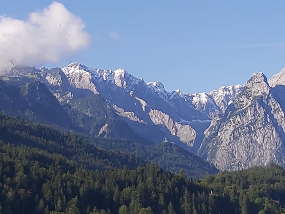 Ausblick Hotel Zugspitze