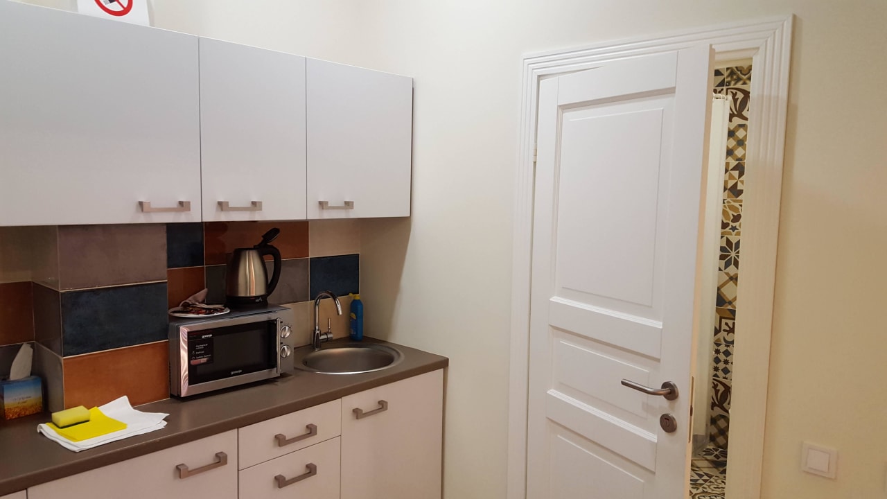 Küche und Bad-Zugang Partner Guest House Shota Rustaveli