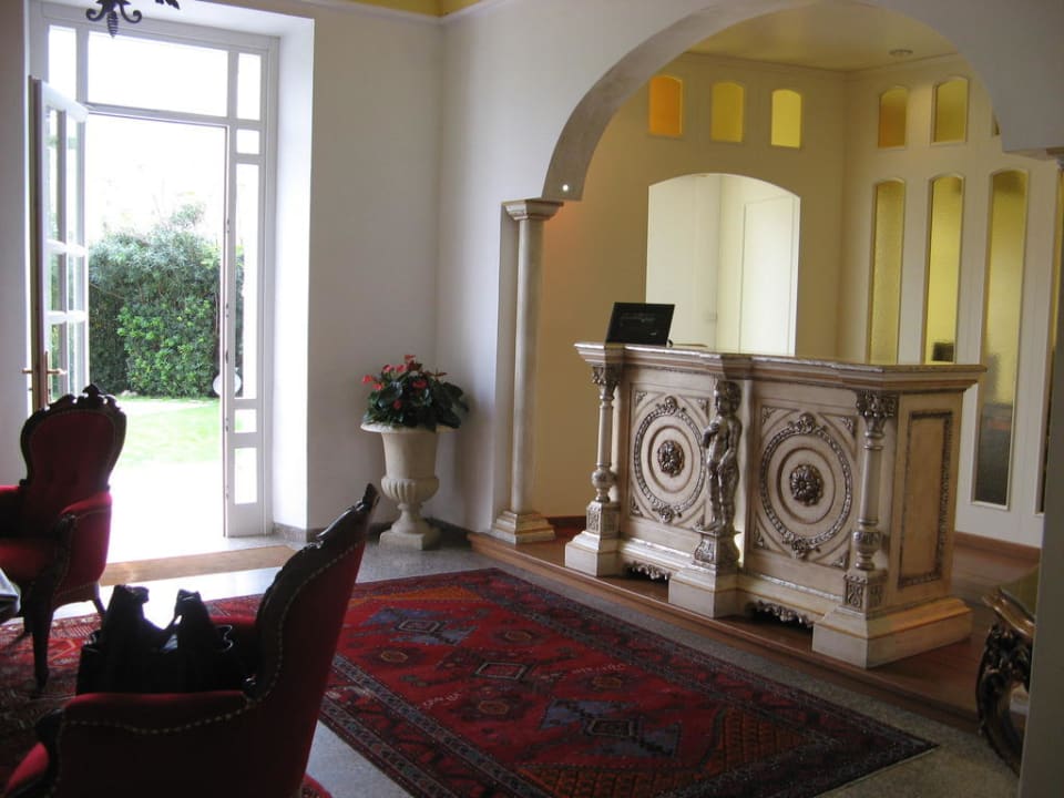 Villa Las Tronas: Rezeption Villa Las Tronas